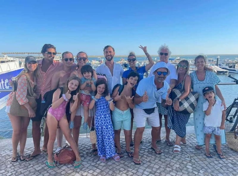 Olhão: Tour of the Ria Formosa Islands 5 hours tour - Farol lighthouse island: drink break and beach wandering
