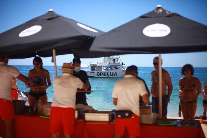 Ophelia Catamaran Cruises + Beach BBQ - Algar de Benagil: what the cave stop is really like