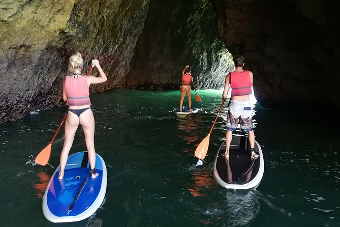 Paddle & Explore: Albufeira SUP Tour - The route by coast: from Praia de São Rafael to the next beaches