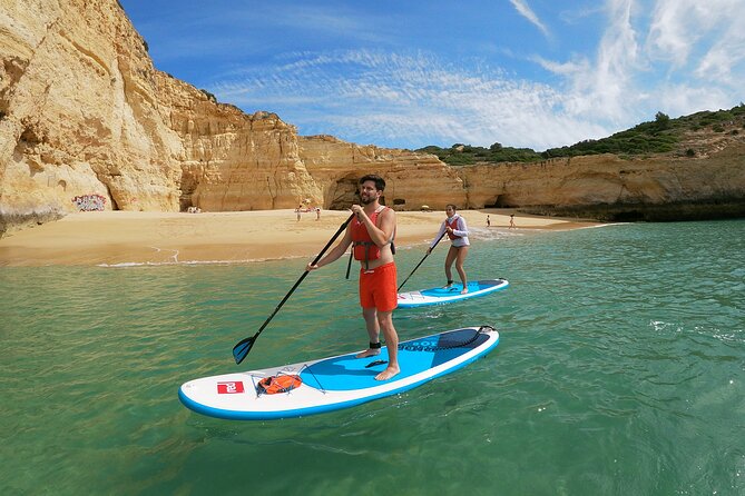 Paddleboarding adventure at Benagil caves - Stop-by-stop on the Benagil coast, where each part fits