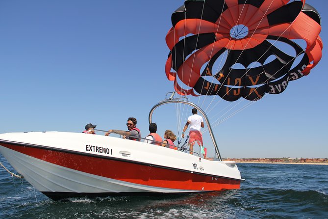 Parasailing Faro - Single, Double, or Triple Parasailing: Choose Your Version of Fun