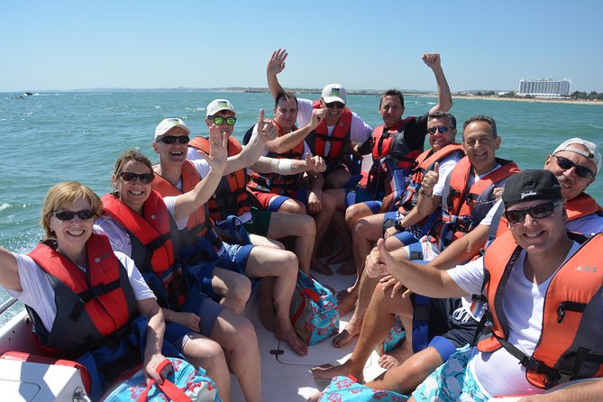 Parasailing from Vilamoura - The harness and the triple bar: why you do not need strength