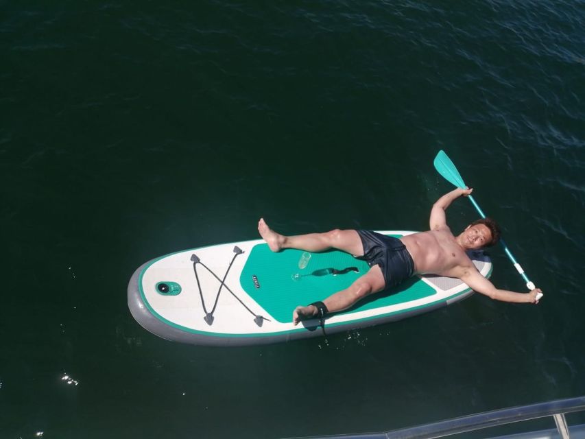 ponta da piedade 2h luxury charter with drinks and tapas - Praia do Camilo: golden sand and postcard water