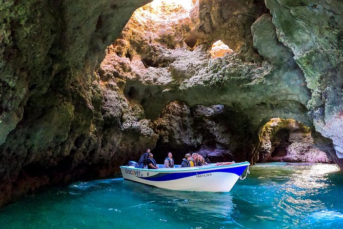 Ponta da Piedade Boat Tour to Caves and Beaches with Local Guide - Cave time: Titanic, Lover’s cave, the Cathedral, and Elephant