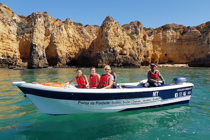 Ponta da Piedade Coastal Tour in Lagos, Algarve - A Small-Group Boat Ride Past Ponta da Piedade