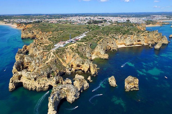 Ponta da Piedade Coastal Tour in Lagos, Algarve - Ponta da Piedade Cliffs: Sea Pillars, Arches, Grottos, and Winter Storms
