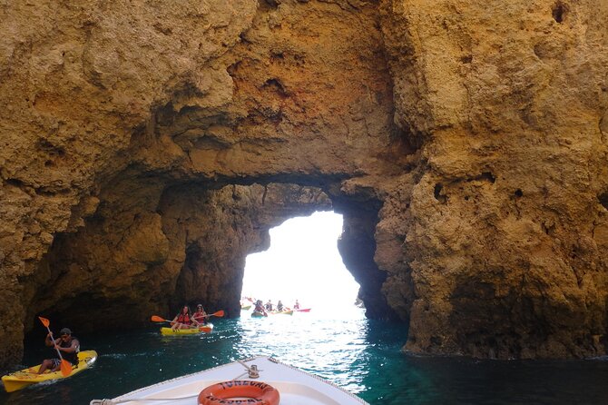Ponta da Piedade Costal cruise and Caves-2h - How the smaller-boat cave route can change your view