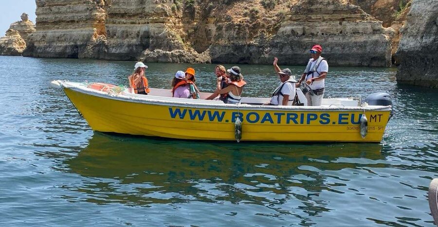 Ponta da Piedade:Express grotto tours - Turquoise lagoon moments and that close-to-the-cliffs feeling