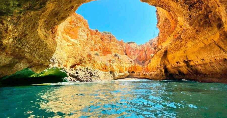 Portimão: Benagil Boat Tour & Marinha Beach & Carvalho Beach - Carvoeiro cliffs and Algar Seco: the view that sells the day