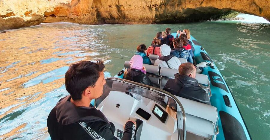 Portimão: Benagil Cave and Praia de Marinha Boat Tour - Meeting Point at the Ruins of the Convent of São Francisco