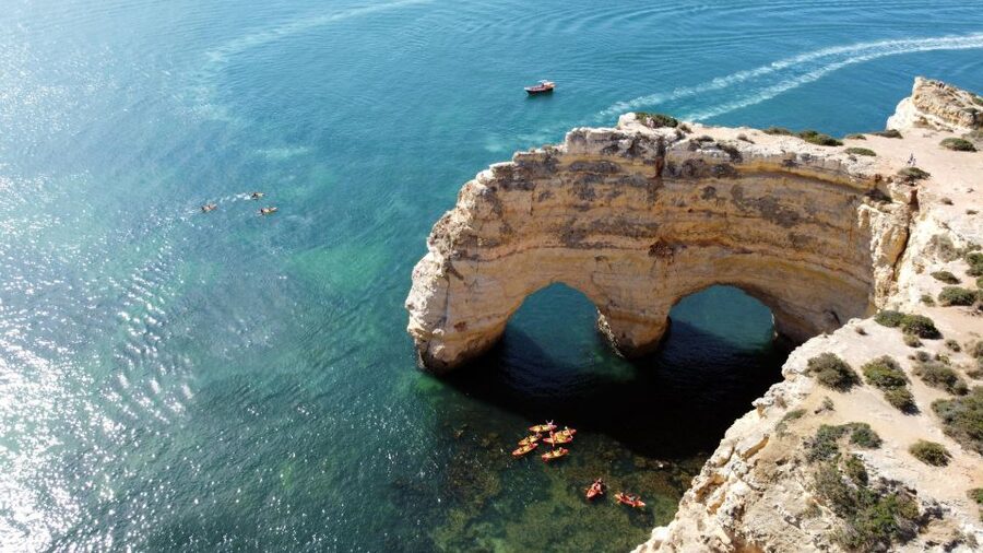 Portimão: Benagil Caves Speedboat and Kayak Guided Tour - Speedboat and kayak together: why this tour feels different