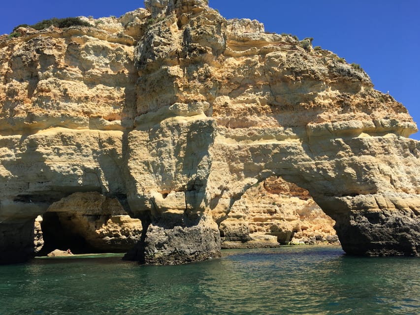 Portimão: Caves, Benagil and Algarve Coastline Boat Tour - The coast route: why Marinha Beach is part of the plan