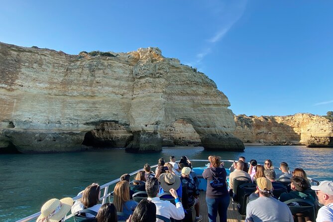 Portimão:Embark on Nature•Benagil and Dolphins•Biologist on board - Algar Seco, Alfanzina lighthouse, and Praia da Marinha