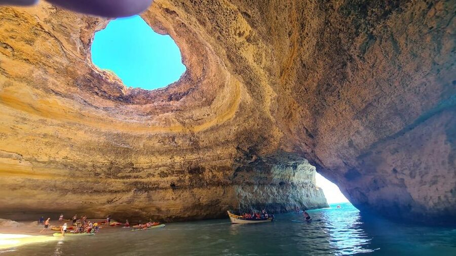Portimão: Family Gathering - Inside Benagil Cave: What You Can Do, and What You Cannot