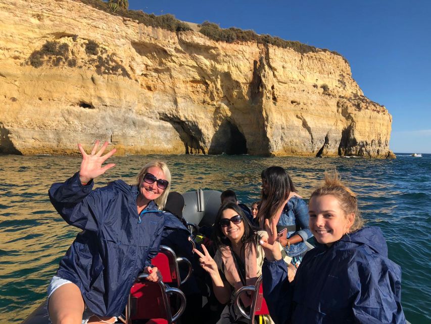 Portimão: Guided Coastal Caves Tour by Boat - Up Close Inside the Caves: The Main Event