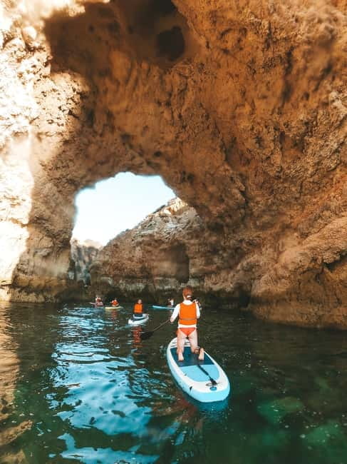 Portimão Hidden Caves: Private Kayak and SUP Tour - Paddling Portimão’s coast: caves, coves, and marine life