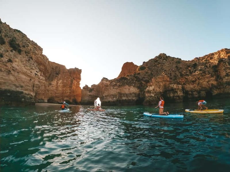 Portimão Hidden Caves: Private Kayak and SUP Tour - The rest and snorkeling stop: what you’re really looking for