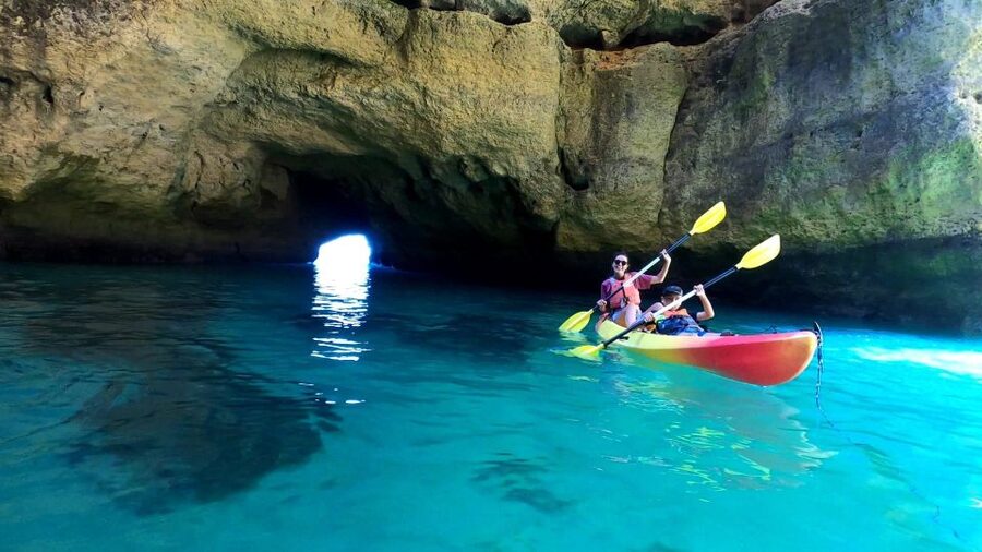 Portimão: Kayak Tour of Benagil Caves - Gear and instruction, you do not need kayaking experience