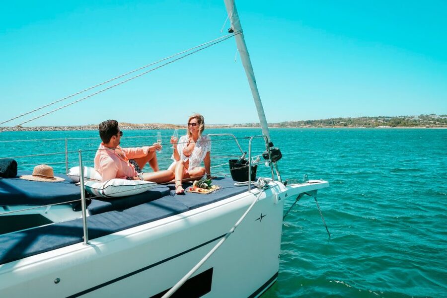 Portimao: Sunrise Luxury Sail-Yacht Cruise - Bring Snacks, Know the Drink Color Rule, and Wear the Right Shoes