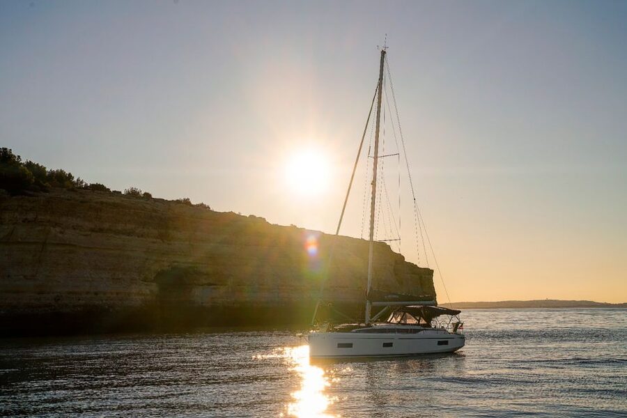 Portimao: Sunrise Luxury Sail-Yacht Cruise - Optional Water Toys: Seabob, Electric Hydrofoil, and Jet Ski Add-Ons