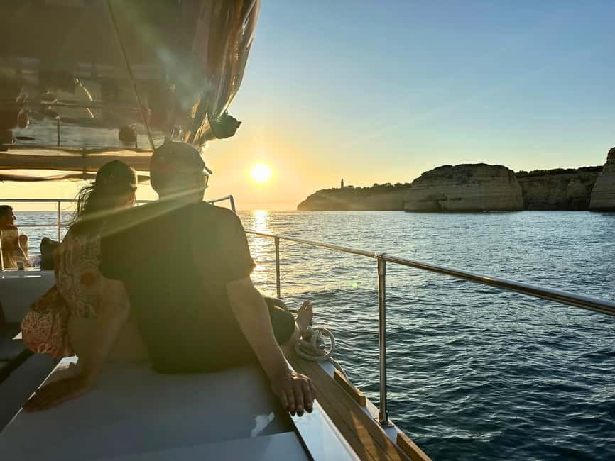 Portimao: SUNSET Benagil Caves Tour | Eco Catamaran - Practical Tips: What to Wear, What to Bring, and How to Avoid Headaches