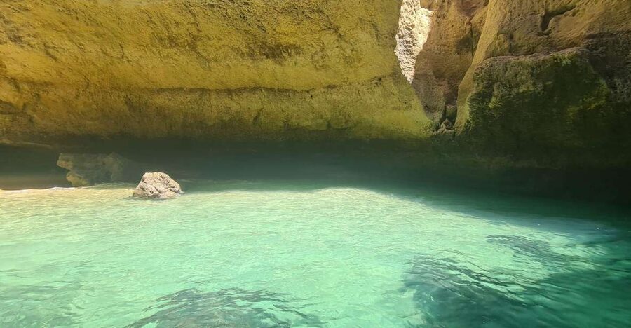 Portimão: Sunset Private Tour - Portimão to Praia da Marinha, why this cave route works