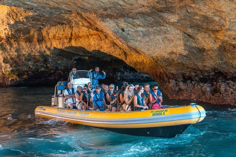 Portimão: Tour of the Benagil Caves - First, the vibe: a fast 90 minutes that stays fun