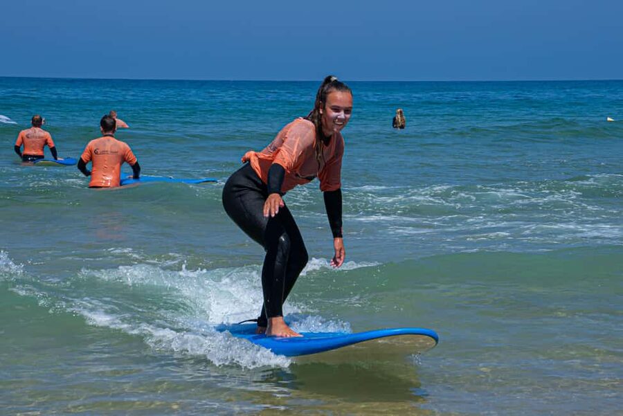 Praia da Rocha Surf Lesson - Praia da Rocha surf lesson, the part that really matters