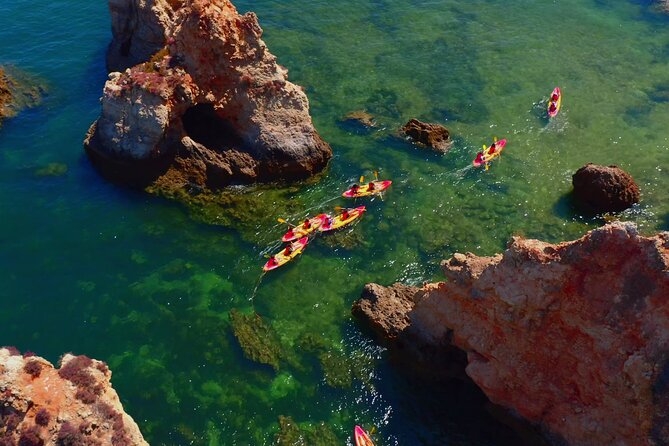 Private Boat and Kayak Tour with Snorkeling Adventure in Alvor - Private means you control the pace in Alvor