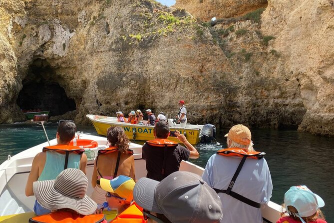Private Boat Cruise Tour in Ponta da Piedade in Lagos - Stop 1 at Ponta da Piedade: caves, cliffs, and the best photo angles