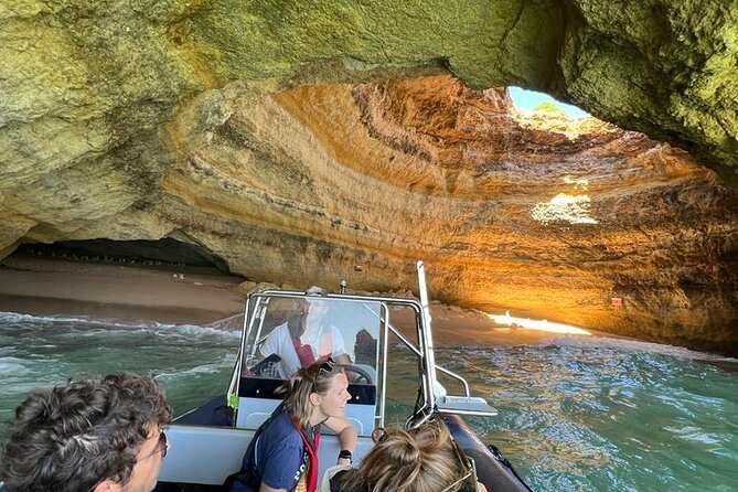 Private Boat Tour through the Benagil Caves - Snorkelling gear and swim reality: fun, but be prepared