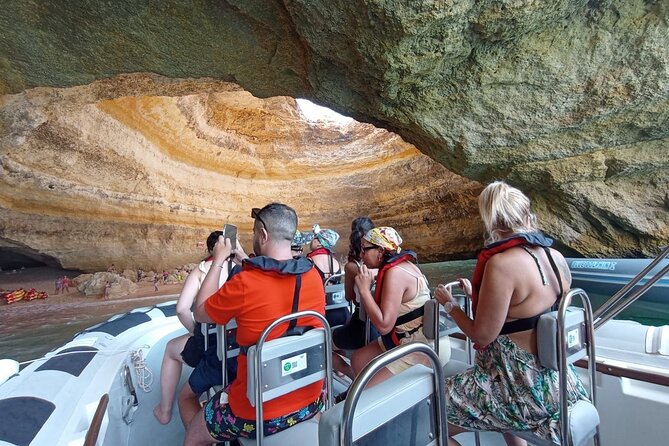 Private Boat Tour through the Benagil Caves - Drinks and small extras: the toast, plus the feel