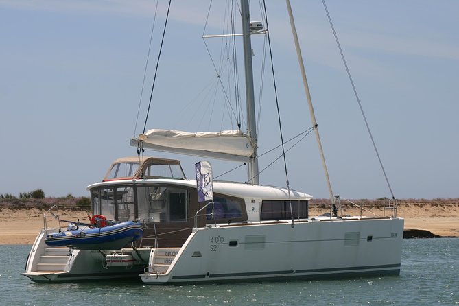 Private Catamaran Boat Tour - Ria Formosa - Private catamaran comfort in Faro’s Ria Formosa waters