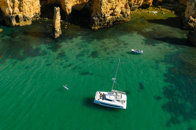 Private Catamaran Tour Lagos Coast and Ponta da Piedade - Ponta da Piedade and the Lagos coastline, from a front-row seat