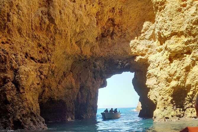 Private Coast Tour From Lagos, With a Visit to Algarve Potery - Ponta da Piedade cliffs, with an optional boat ride for the brave