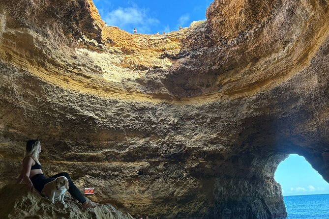 Private Kayak tour Benagil Caves - Getting to the water fast, at Kayak Algarve in Benagil