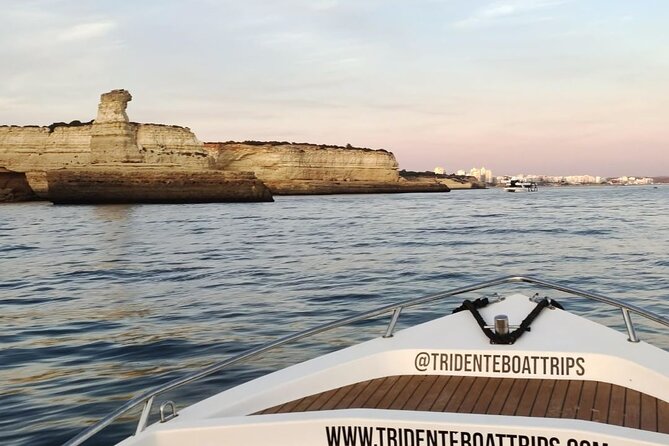 Private Sunset Benagil Caves Tour - Warm-up views: Armacao de Pera Beach and Praia dos Beijinhos