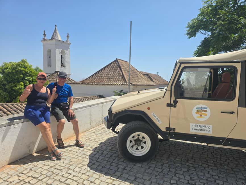 Private Tavira Jeep Tour - Salt Pans, Nature & Santa Luzia - Pickup, timing, and how to get the most out of 2h15