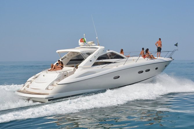 Private Yacht Hire in The Algarve - Majestic - Champagne welcome and the open-bar routine you’ll appreciate