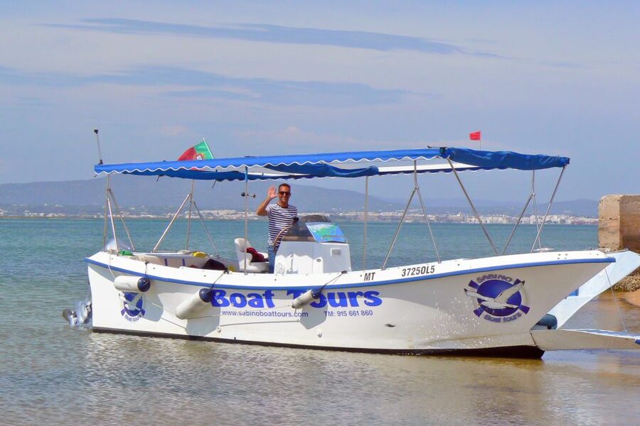 Ria Formosa: Sightseeing boat Tour from Olhão - Armona Beach swim time in crystal-clear Ria Formosa water