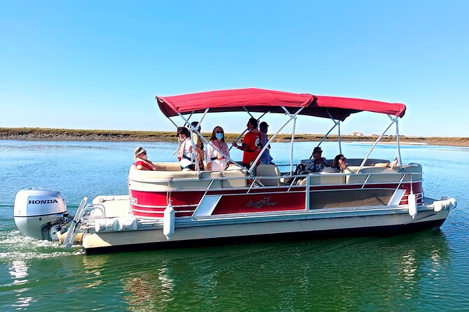 Ria Formosa Sunset 1 hour Boat Trip in Faro - Sunset and the guide commentary: what live narration changes