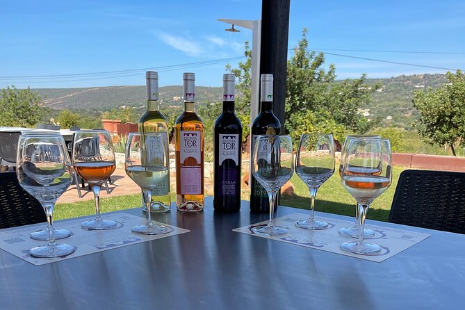 Ride & Wine: Scenic Quinta Da Tor Winery Electric 2x2 bike Tour - From Dirtebikers to Loulé: coffee, covered market, old castle