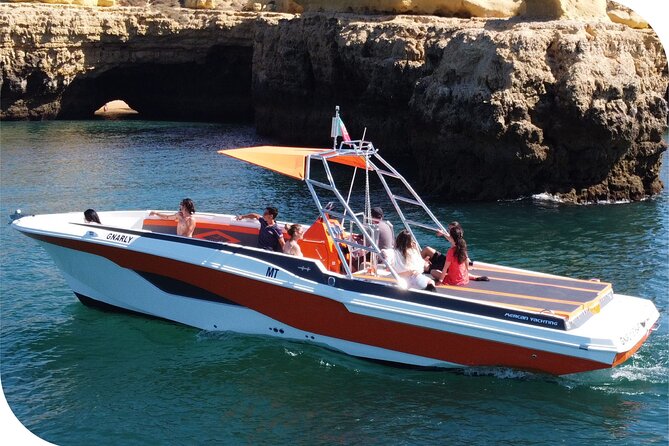 Speed Boat with Crew from Vilamoura - Private group setup: what “up to 7 or 11 passengers” means for your day