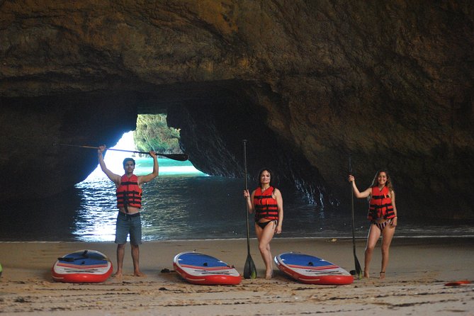 Stand Up Paddle Tour - The mid-tour beach stop, where the muscles catch up