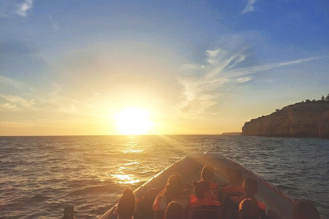 Sunrise Benagil Full Caves Tour - The Arade River and coast ride: landmarks plus straight talk
