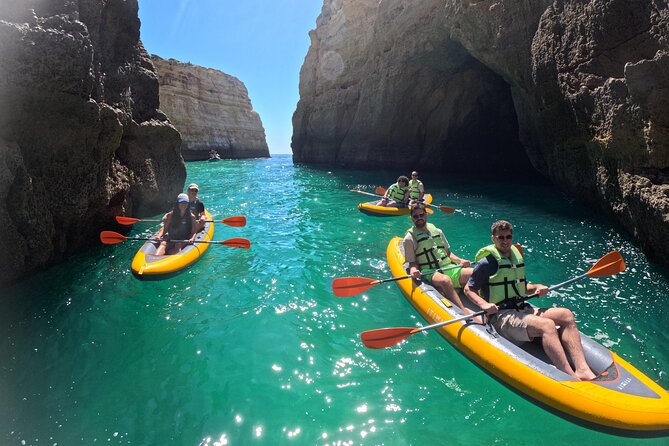 Sunrise Small Group Kayak Experience in BENAGIL Cave & 4K Photos - Benagil Cave Time: Sinkhole Photos, Fossils, and a Guided Exit