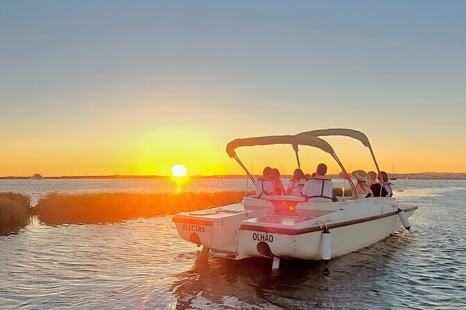 Sunset Boat Trip of Ria Formosa: an Eco-friendly Tour out from Faro - The 1-hour “no-stops” ride: how the timing usually plays