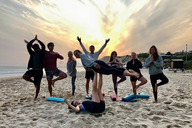 Sunset Yoga at Lagos's beautiful beach by el Sol Lifestyle - What to bring for a comfortable sunset session