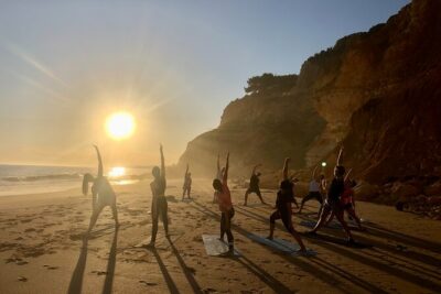 Sunset Yoga at Praia da Rocha, Portimão by el Sol Lifestyle