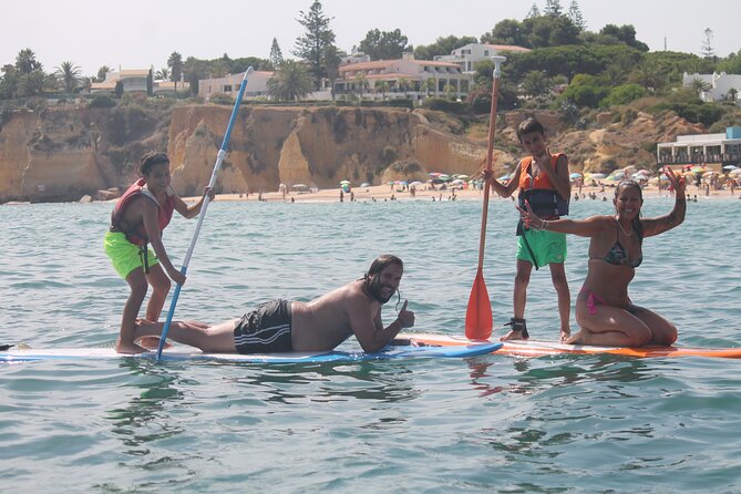 SUP - Stand Up Paddle Algarve Adventure - Practice in the shallows: where first-time SUP clicks
